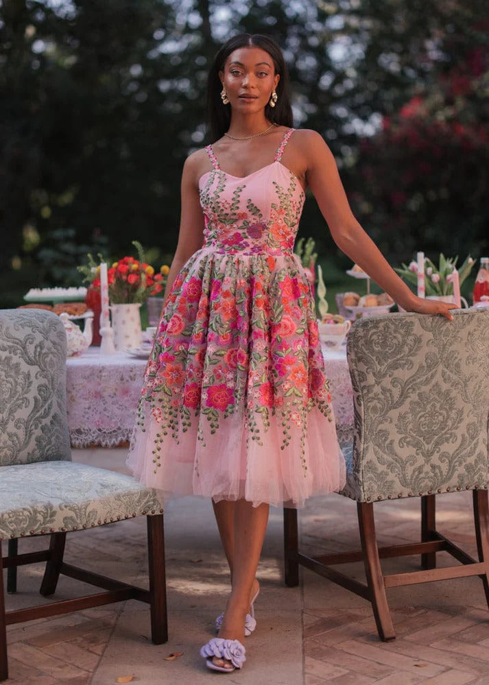 JessaKae Secret Garden Dress - Teacup Blossom