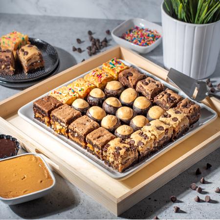 Dorothy Lane Assorted Killer Brownie Bites and Buckeyes - 28 Count