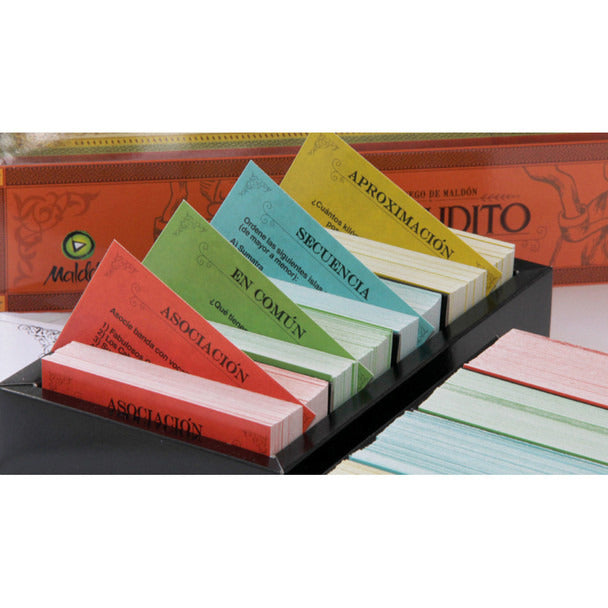 Pampa Direct Maldón El Erudito Board Game for 2 or More Players, Ages 15 and Up, Illustrated by Liniers