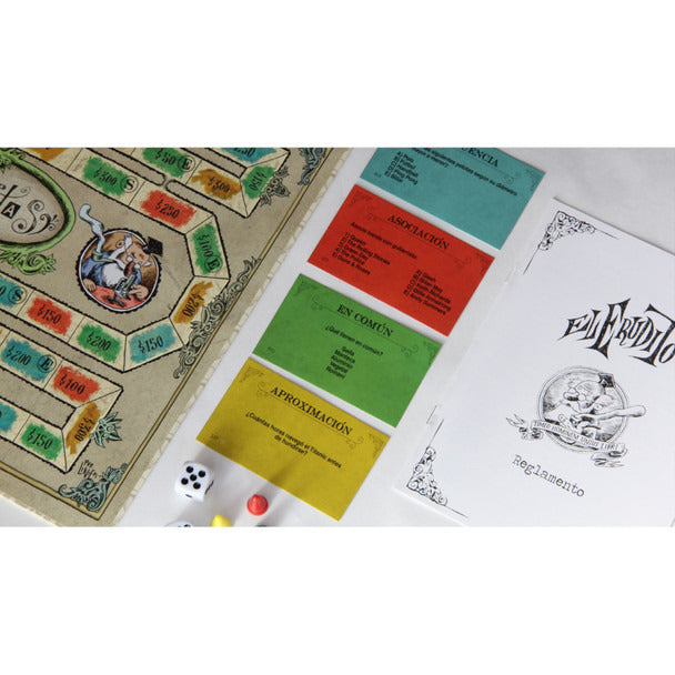 Pampa Direct Maldón El Erudito Board Game for 2 or More Players, Ages 15 and Up, Illustrated by Liniers