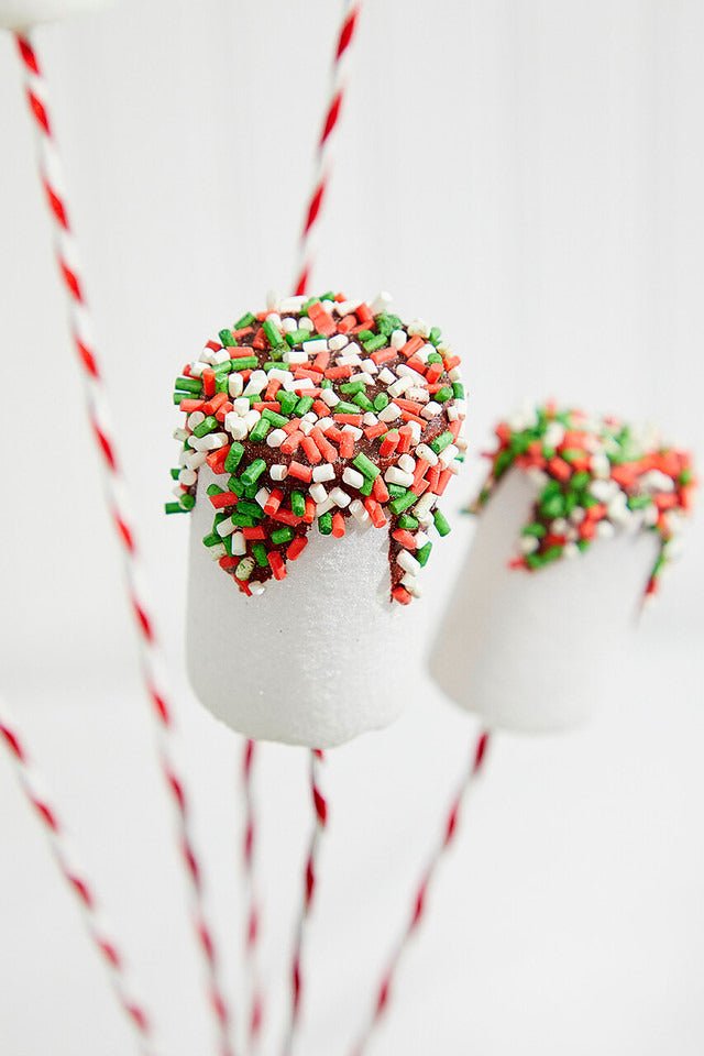 Decorator's Warehouse 20” Chocolate Dipped Marshmallow Pick