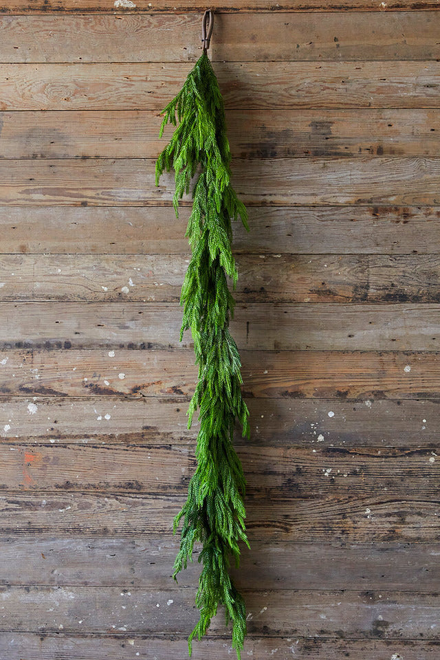 Decorator's Warehouse 72” Real Touch Norfolk Pine Garland