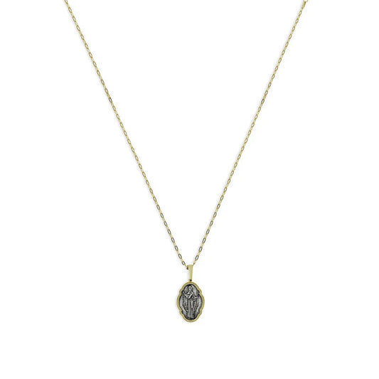 ARGENTO VIVO THE ANTIQUE MARY MEDALLION