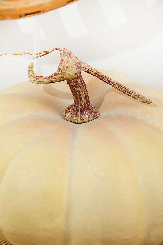 Decorator's Warehouse 9" x 5" Lite Green Latex Harvest Pumpkin Vine