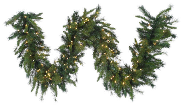 Decorator's Warehouse 9' x 16" LED Royal Mix Garland