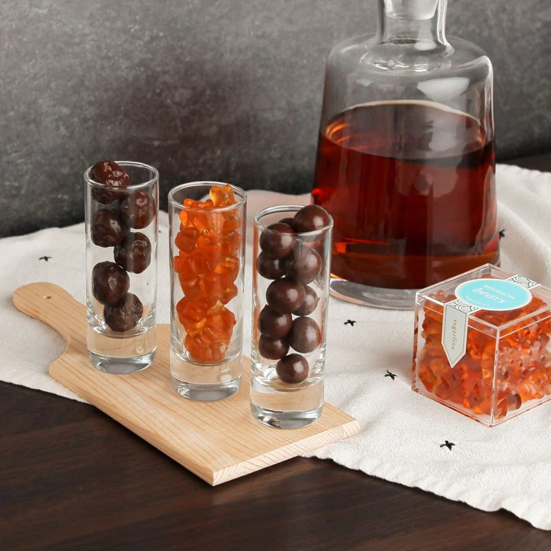 Sugarfina Bourbon Bears Gummy - Small Candy Cube (x4)