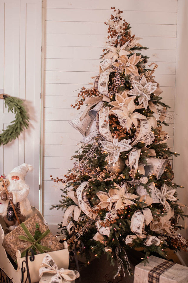 Decorator's Warehouse 18” Cream Dew Berry Christmas Spray