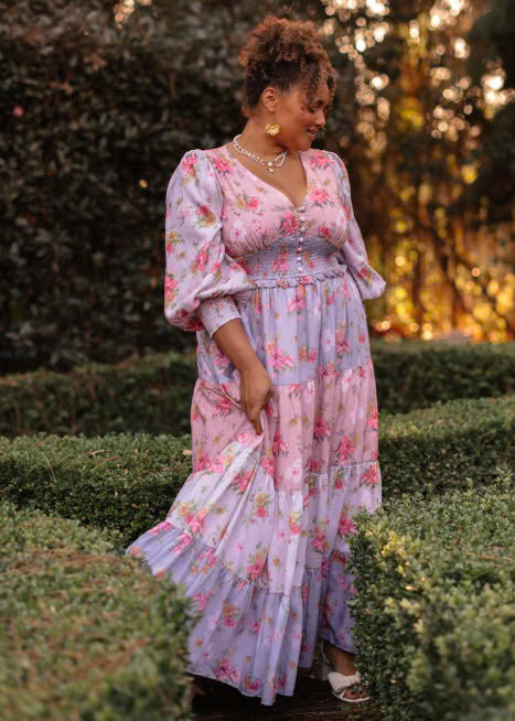 JessaKae Garden Rose Dress - Sweet Peony
