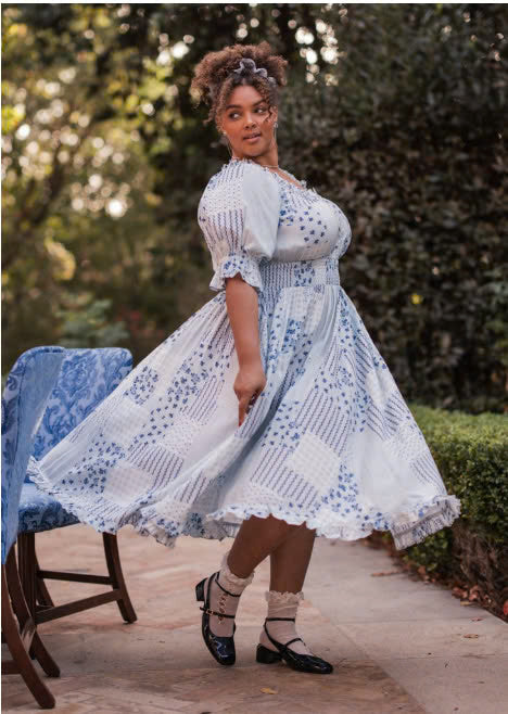 JessaKae Alice Dress - Chamomile Blue