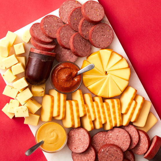 Hickory Farms Spicy Summer Sausage & Cheese Gift Box