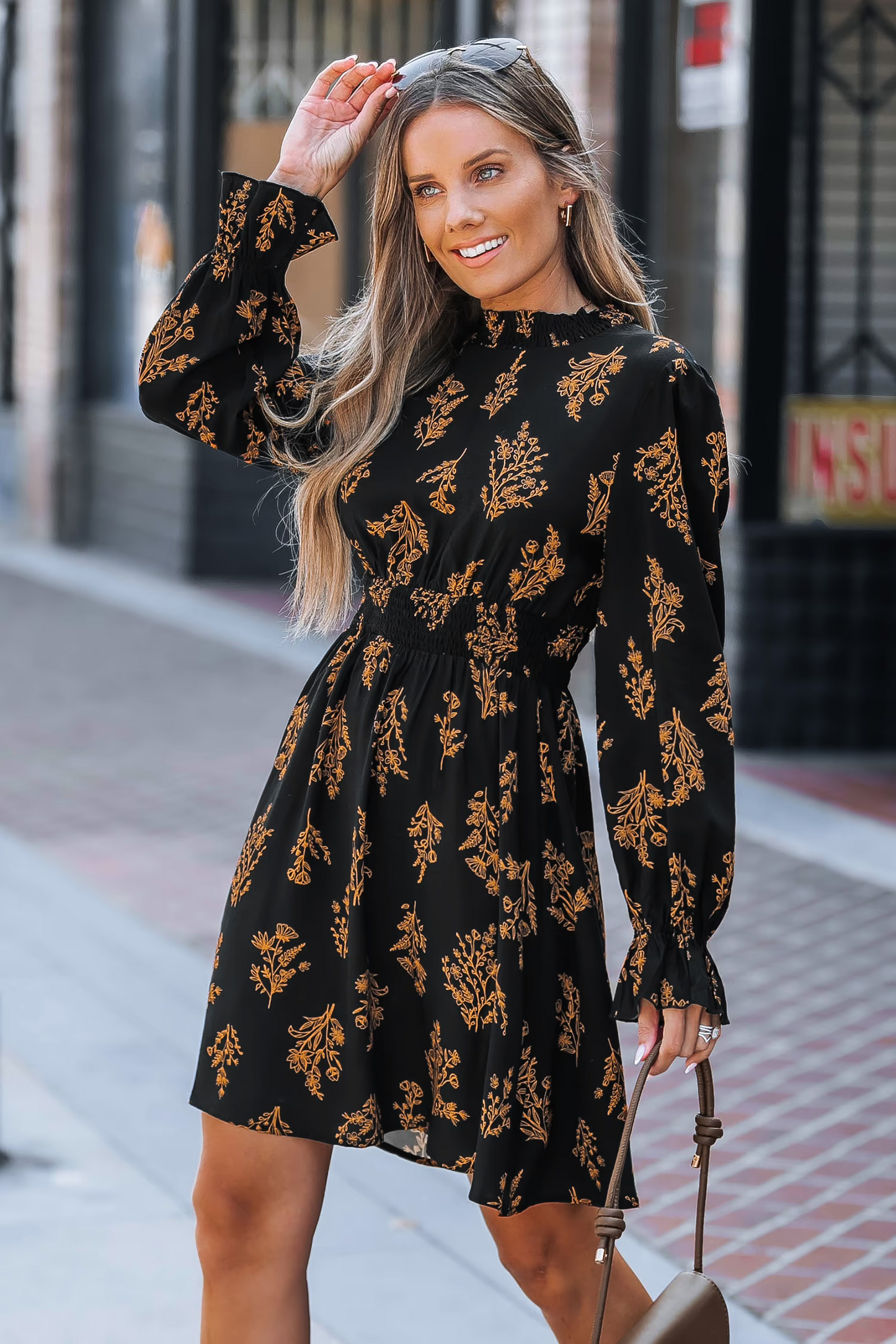 Cupshe Blouson Sleeve Mini Dress (x2)