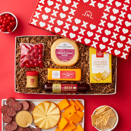 Hickory Farms Valentine's Day Snack Gift Box