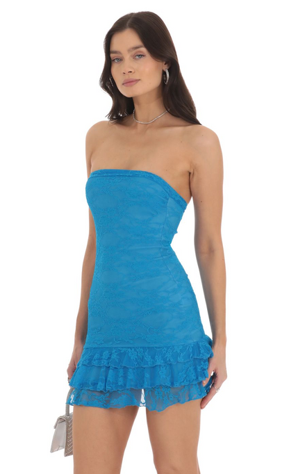 Lucy in the Sky Strapless Bodycon Dress