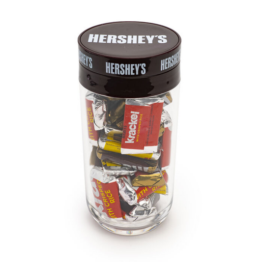 HERSHEY'S Chocolate Assorted Miniatures Filled Tube, 8 oz