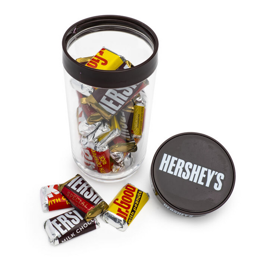 HERSHEY'S Chocolate Assorted Miniatures Filled Tube, 8 oz