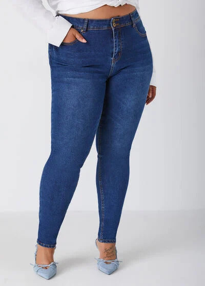 Ashley Stewart Fearless High Rise Skinny Jeans