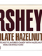 HERSHEY ICE CREAM SHOPPE Milk Chocolate Hazlenut Standard Bar 1.38oz