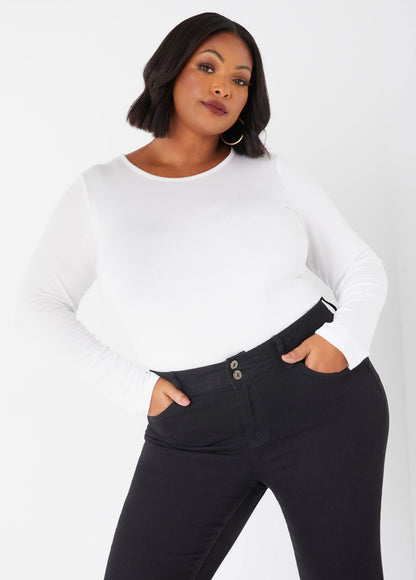 Ashley Stewart Basic Long Sleeved Tee (x3)