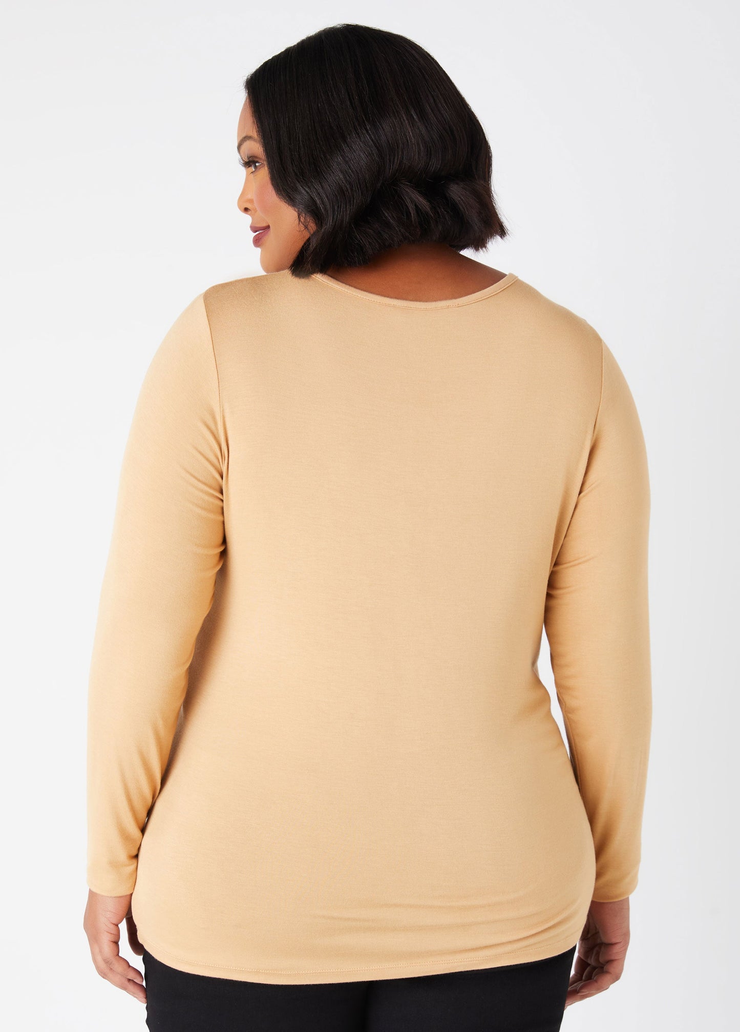 Ashley Stewart Basic Long Sleeved Tee (x3)