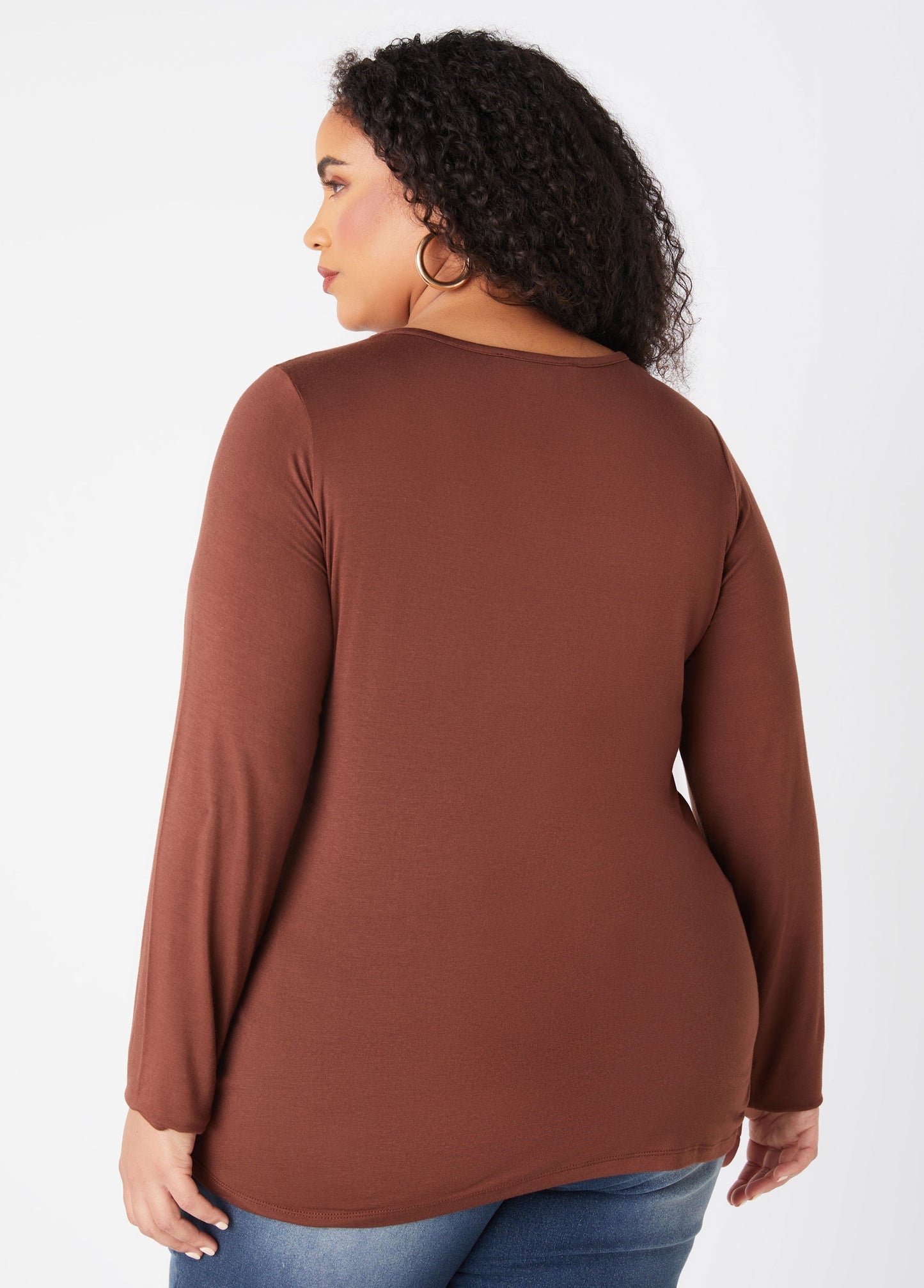 Ashley Stewart Basic Long Sleeved Tee (x3)