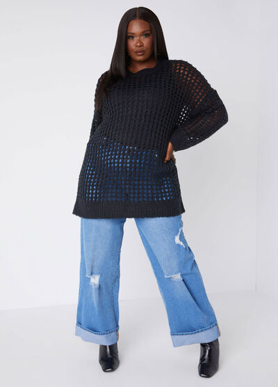 Ashley Stewart Open Knit Sweater (x2)