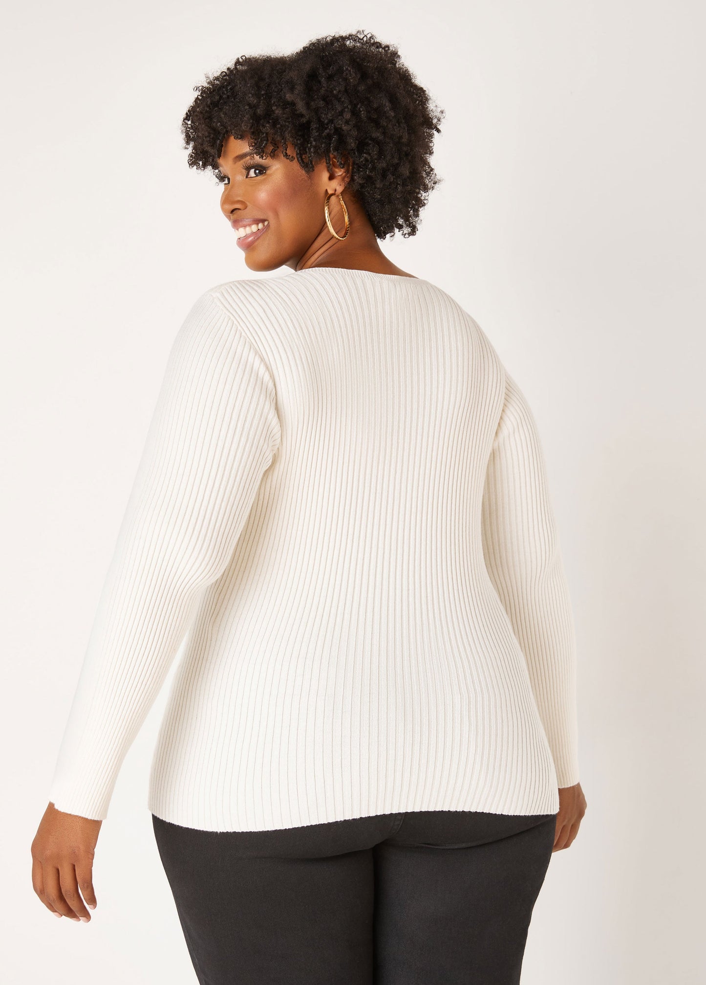 Ashley Stewart Twisted Cutout Sweater (x2)