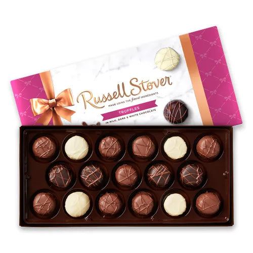 Russell Stover Chocolates Truffle Assortment, 9.4 oz. Box