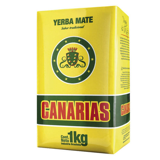 Pampa Direct Canarias Yerba Mate Traditional Uruguay Yerba, 1 kg / 2.2 lb bag