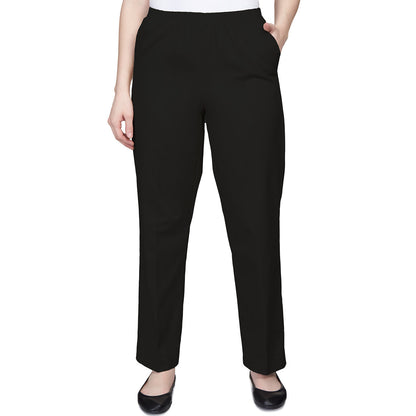 Alfred Dunner Women's Classics Twill Average Length Pant