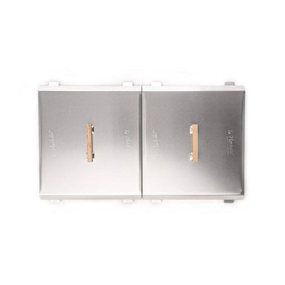 Pampa Direct La Planchetta Classic Grill Kit with Bonus Smasher – Perfect for BBQs and Grilling
