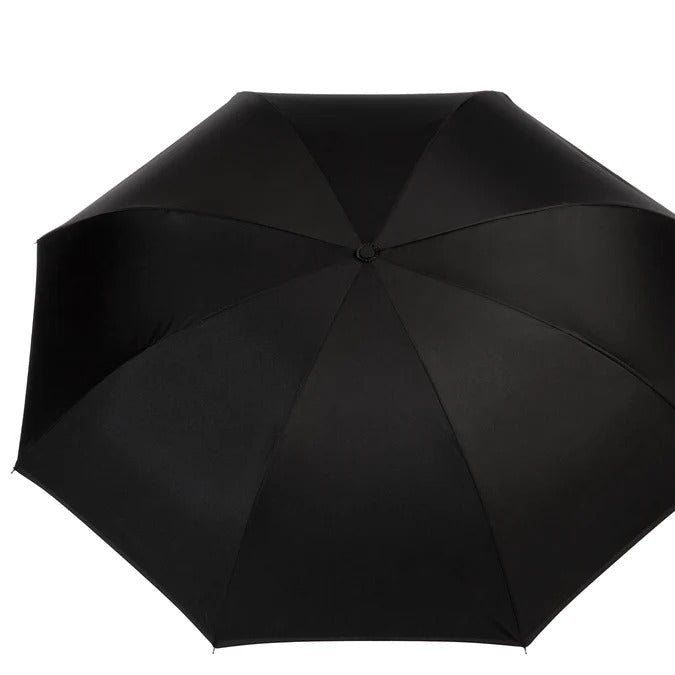 Totes Recycled InBrella Reverse Close Stick Umbrella with Auto Close Technology