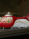 Cracker Barrel African American Santa's Helicopter Glitter Globe