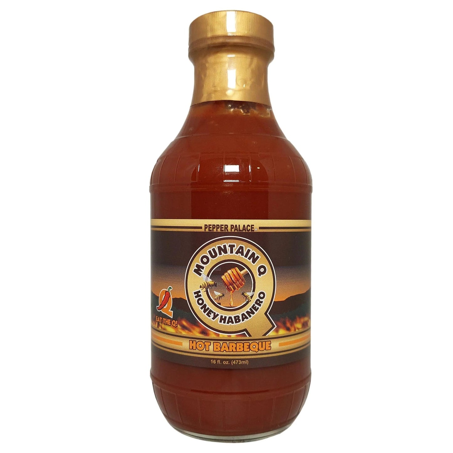 Pepper Palace Mountain Q - Honey Habanero BBQ Sauce