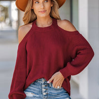 Cupshe Toasty Open-Shoulder Rib Sweater (x2)