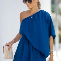 Cupshe One-Shoulder Romper