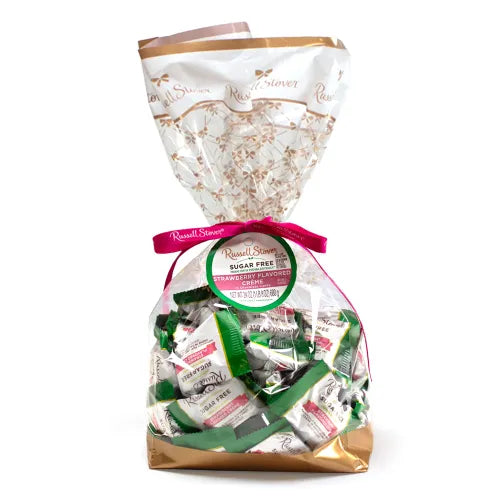 Russell Stover Chocolates Sugar Free Chocolate Candy Strawberry Crème Bag , 24 oz.