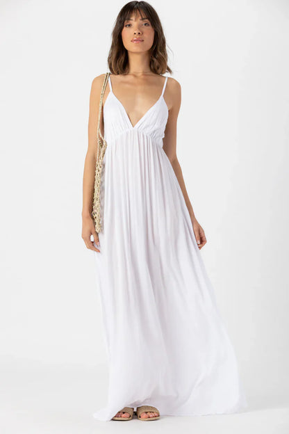 Tiare Hawaii Gracie Maxi Dress - White