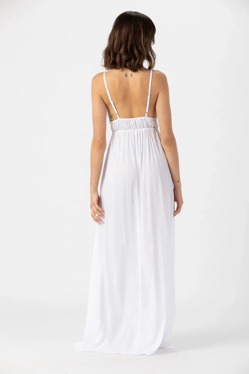 Tiare Hawaii Gracie Maxi Dress - White