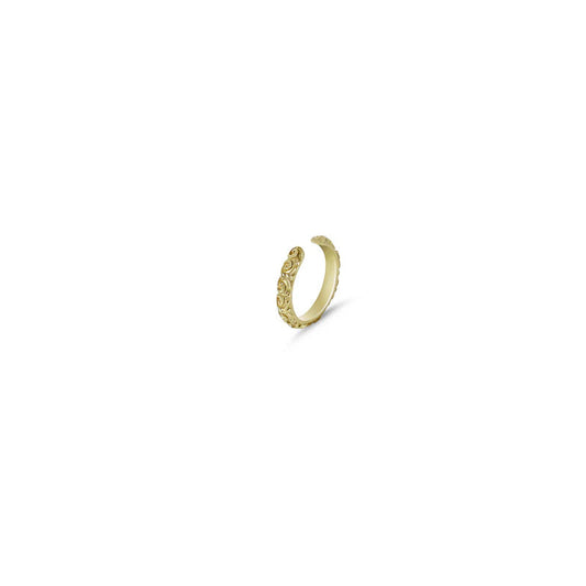 ARGENTO VIVO SCROLL EAR CUFF