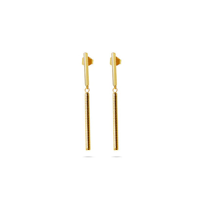 ARGENTO VIVO BAR DROP EARRING