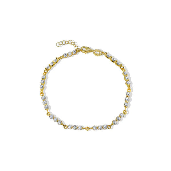 ARGENTO VIVO THE TRIPLE CZ BRACELET