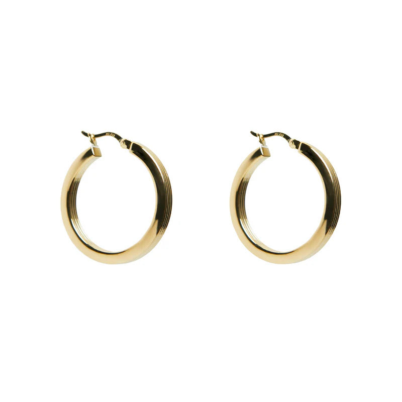 ARGENTO VIVO THE MEDIUM RIDGE HOOP