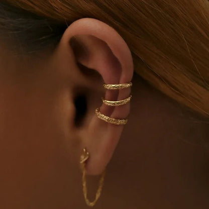 ARGENTO VIVO WAVE EAR CUFF