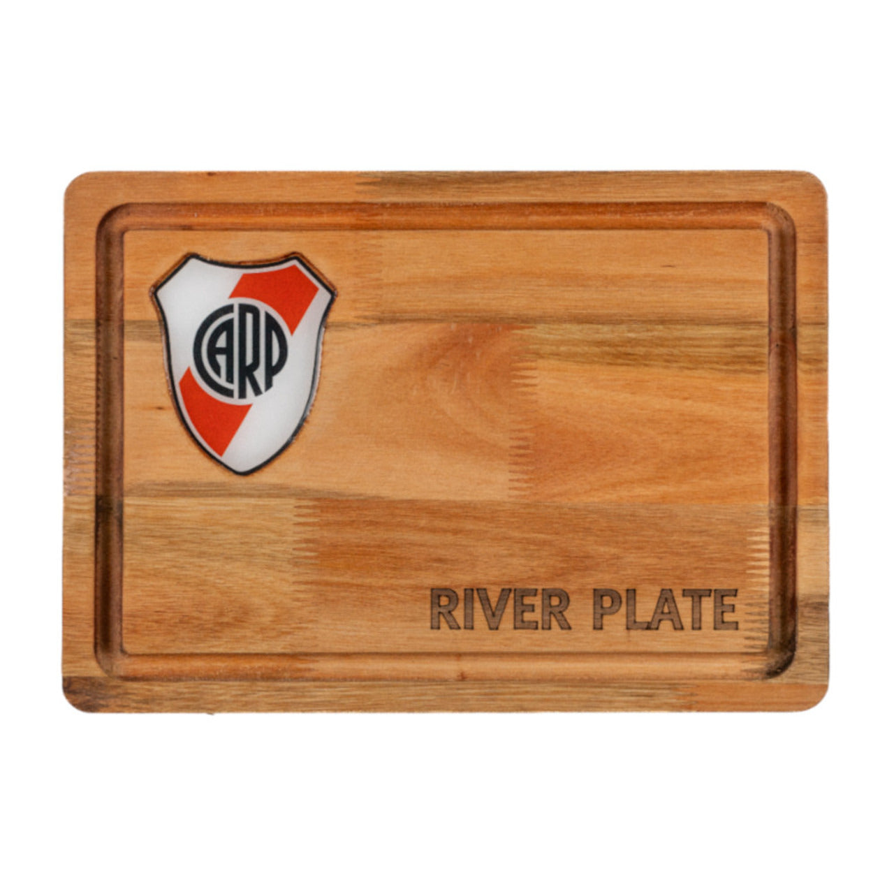 Pampa Direct River Plate Laser Engraved Small BBQ Board - Eucalyptus Wood by Regalando Pasión, 25 cm x 35 cm / 9.84" x 13.77"