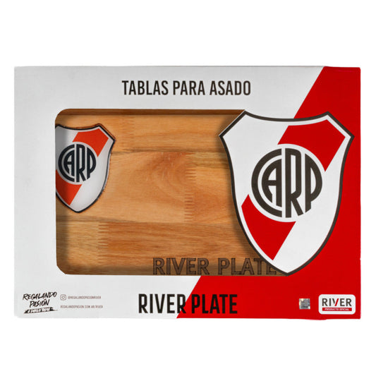 Pampa Direct River Plate Laser Engraved Small BBQ Board - Eucalyptus Wood by Regalando Pasión, 25 cm x 35 cm / 9.84" x 13.77"