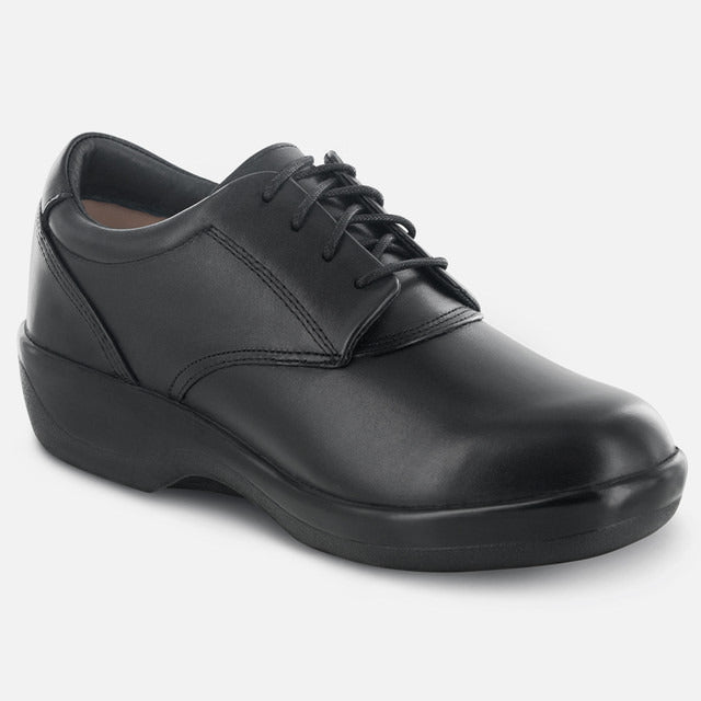 Apexfoot Women's Conform Classic Oxford Dress Shoe - Black