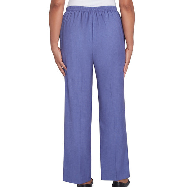 Alfred Dunner Women's Avenue Classic Medium Length Pant