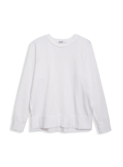 BAILEY/44 Women's Stateside Softest Fleece Raglan Side Slit Sweatshirt