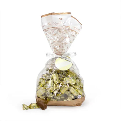 Russell Stover Chocolates Milk Chocolate Caramel Miniatures in Winter Wrap, 24 oz.