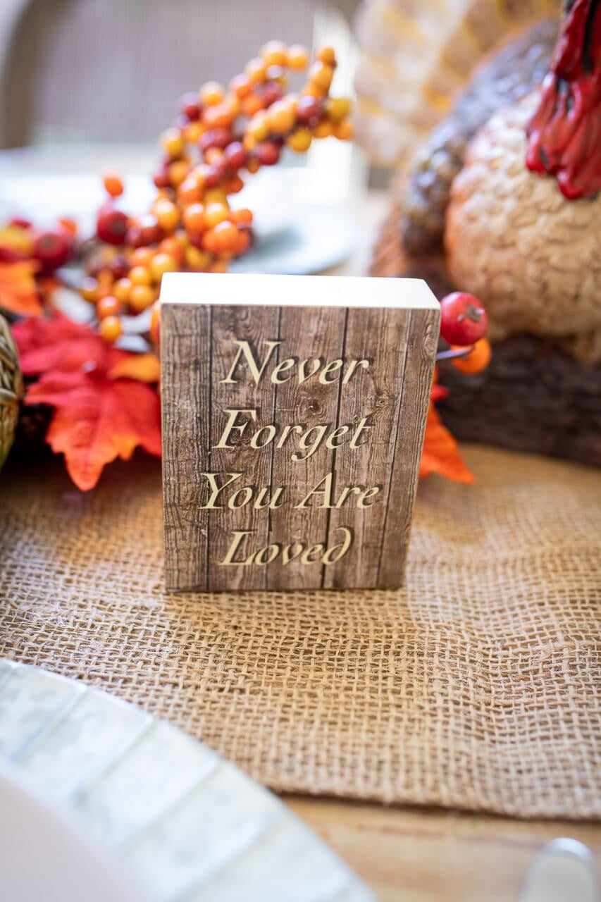 Decorator's Warehouse Grateful Block Decor